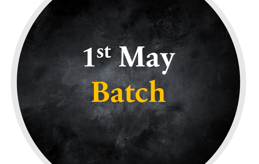 1 May