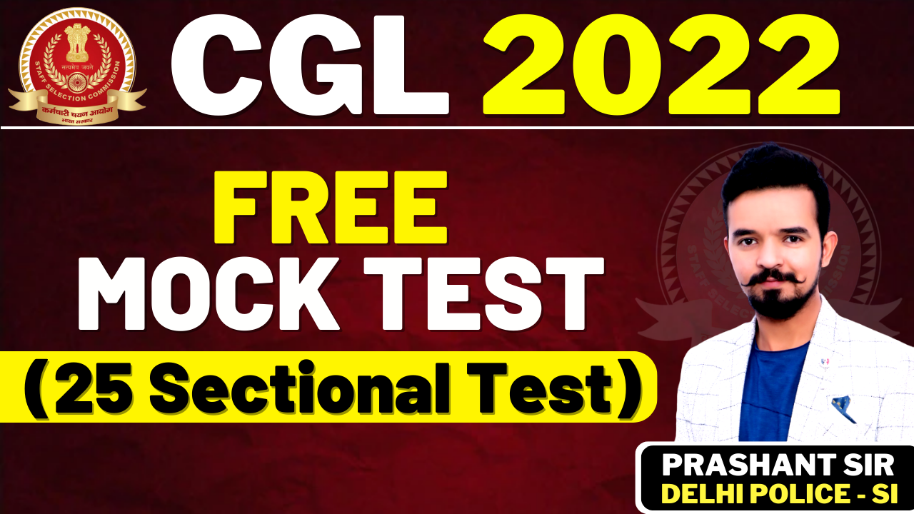 SSC CGL PRE 2022 ENGLISH SECTION